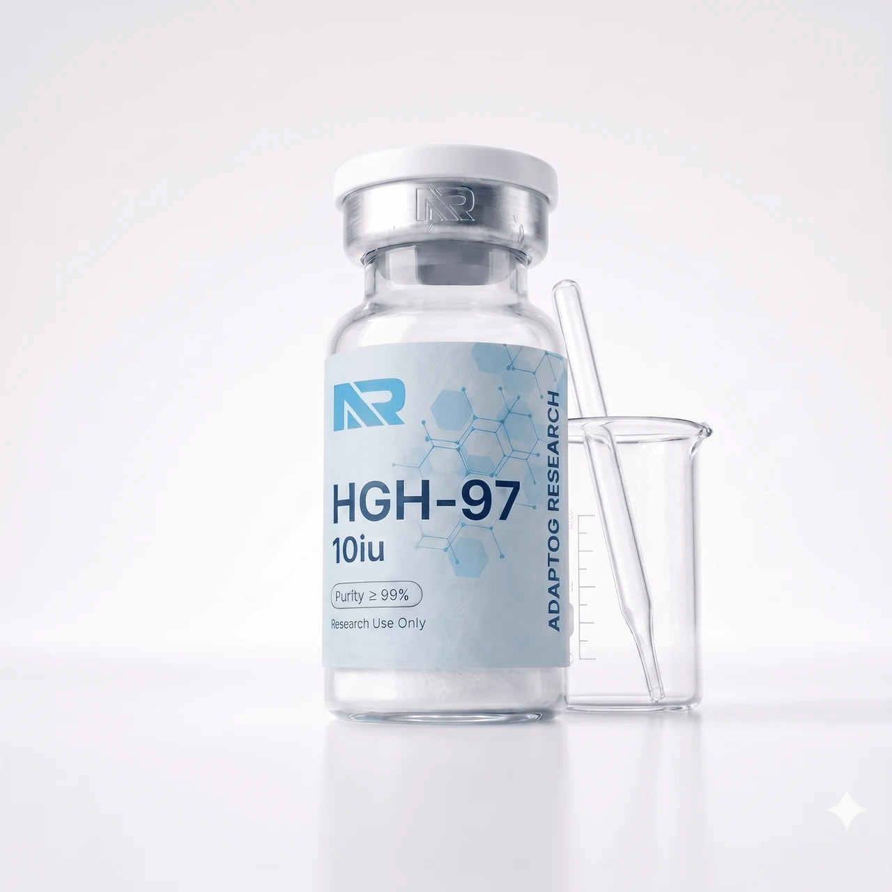 HGH research vial